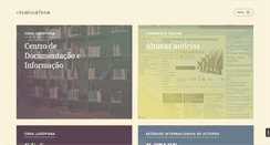Desktop Screenshot of cenalusofona.pt